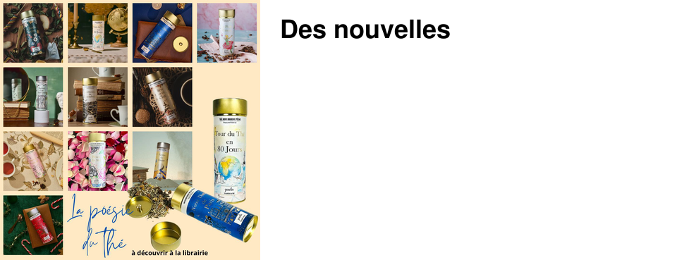 Des nouvelles