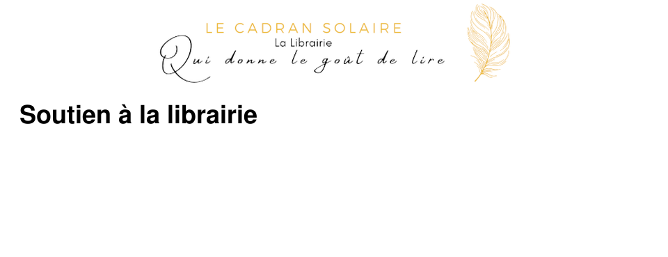 Soutien � la librairie