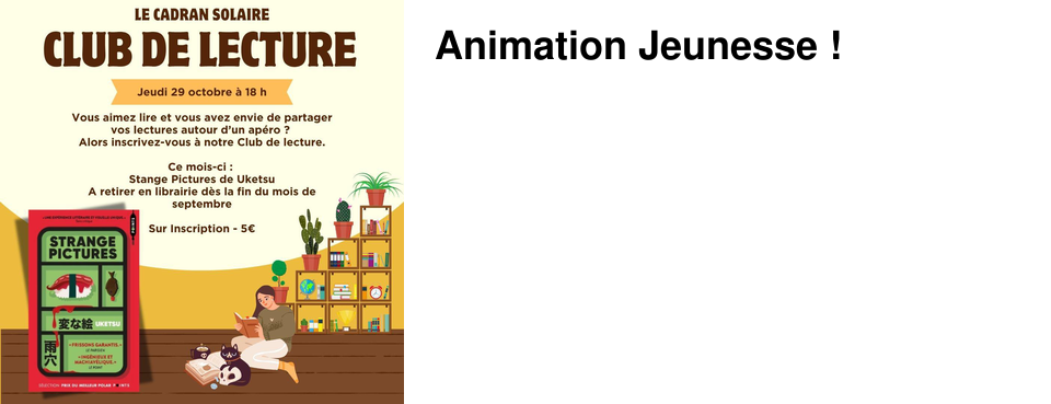Animation Jeunesse !